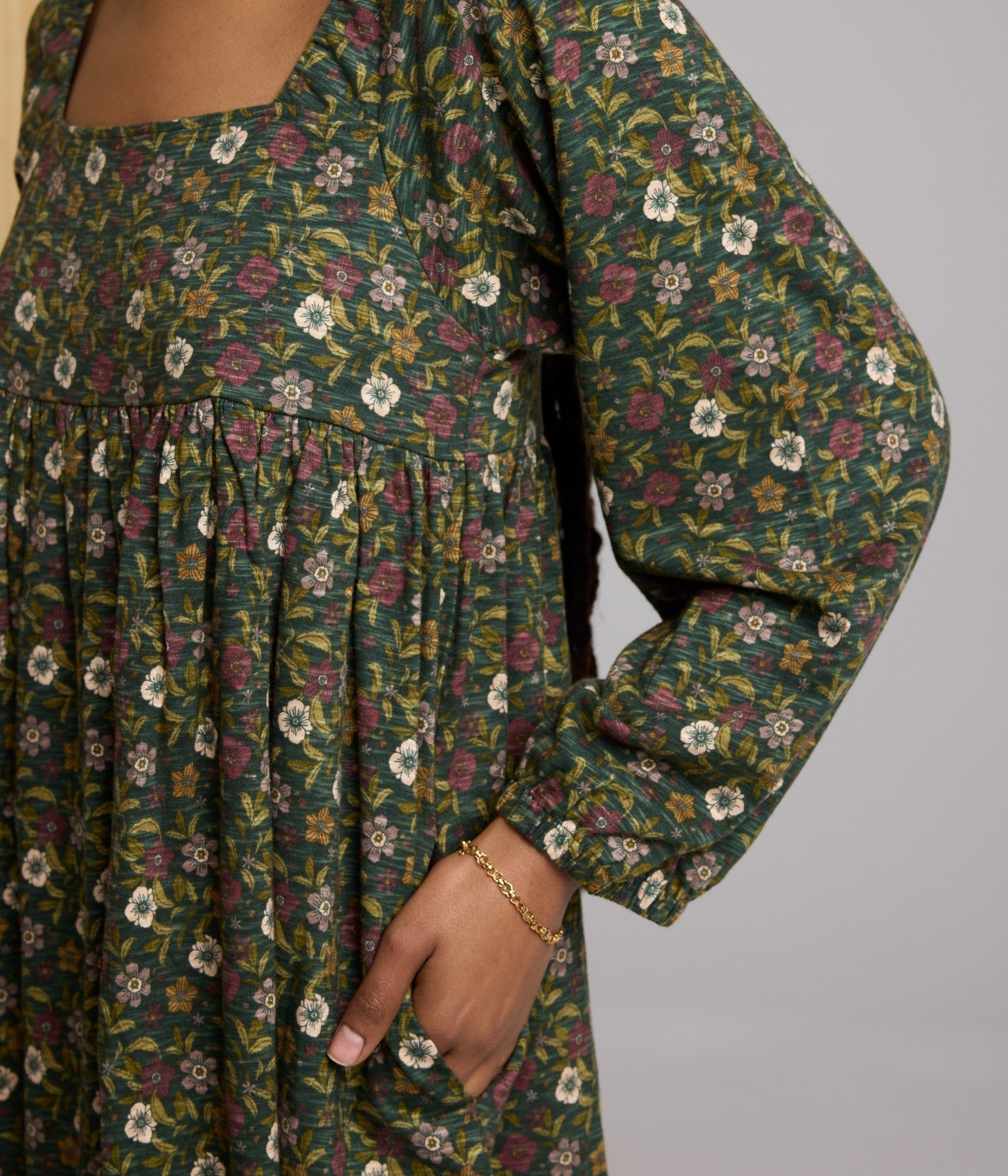 Ambrose Dress - Forest Bloom