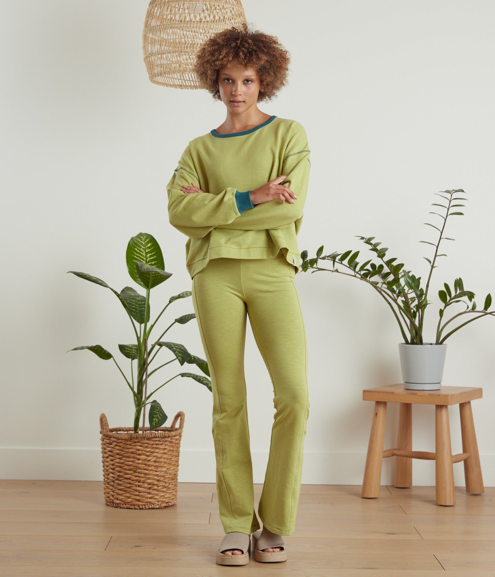 Dawn Pant - Matcha